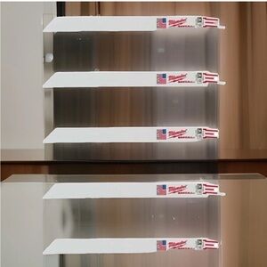 Lot of 5 Milwaukee 48-00-5188 9" x 18tpi Sawzall Blades Medium Metal NEW